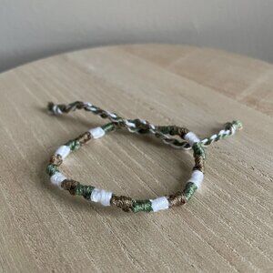 Mackenzie Bracelet, anklet, trendy, comfortable, tie, embroidery thread, woven,